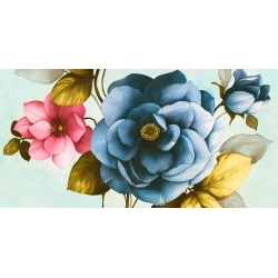Flower wall art print, canvas. Rei Keiko, Azaleas Iii
