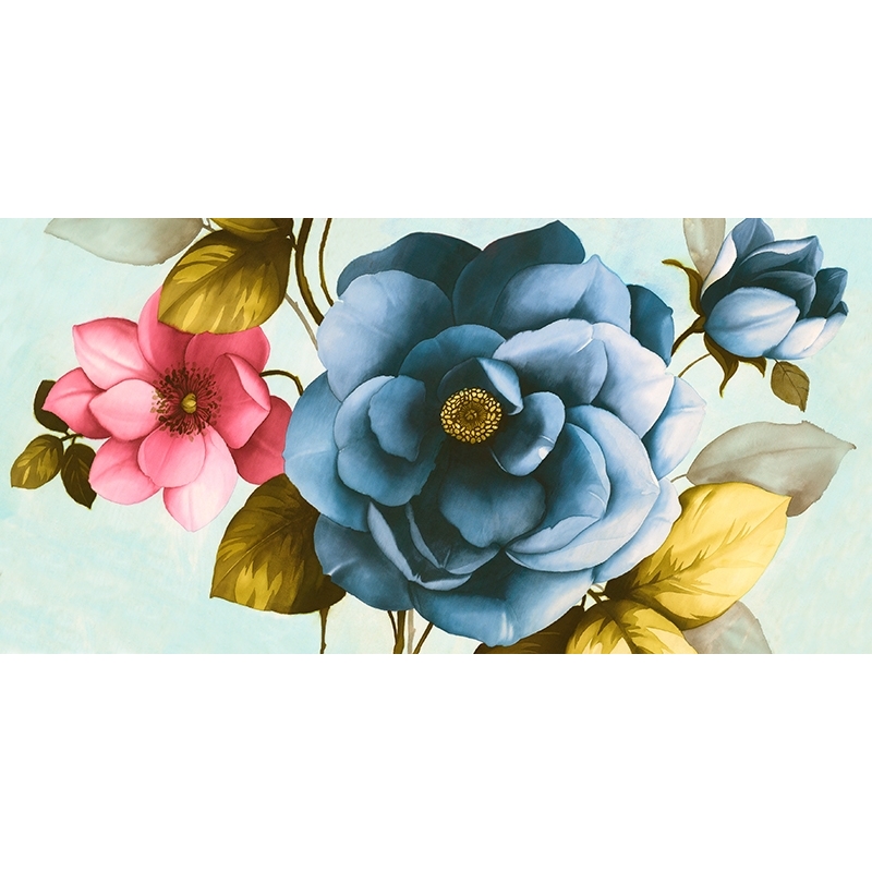 Cuadro en lienzo con flores modernos. Rei Keiko, Azaleas Iii