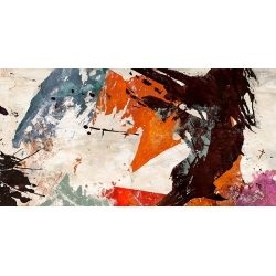 Cuadro abstracto moderno en lienzo. Jim Stone, Colors Dancing
