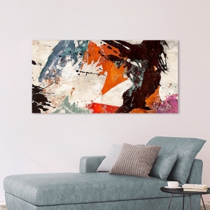 Cuadro abstracto moderno en lienzo. Jim Stone, Colors Dancing