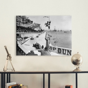 Wall art print and canvas. The start of the 1931 Monaco Grand Prix