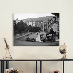Quadro, stampa su tela. Foto del Gran Premio di Montecarlo, 1932