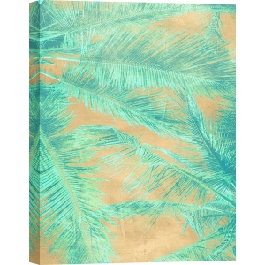 Wall art print on canvas and poster. Eve C. Grant, Tropical Leaves I