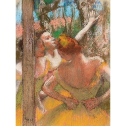 Tableau sur toile Edgar Degas, Danseuses. Affiche et Poster
