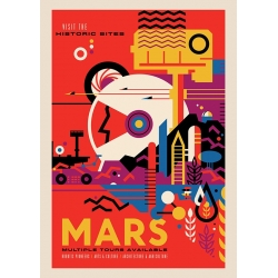 Quadri su tela e poster spazio. NASA, Marte (Mars)