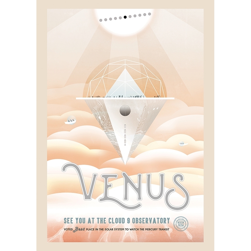 Quadri su tela e poster spazio. NASA, Venere (Venus)