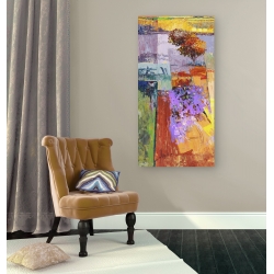 Wall art print and canvas. Luigi Florio, The color of the fields I