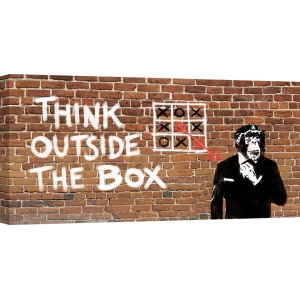 Cuadros graffiti en canvas. Masterfunk Collective, Think outside of the box