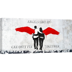 Wall art print and canvas. Masterfunk Collective, Angels Like Us