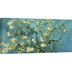 Cuadro en canvas. Vincent van Gogh, Almendro en flor (detalle)