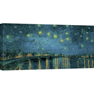 Leinwandbilder. Vincent van Gogh, Die Sternennacht (detail)