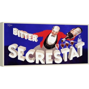 Wall art print and canvas. Robys, Bitter Secrestat, 1935