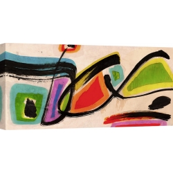 Cuadro abstracto moderno en canvas. Teo Vals Perelli, Butterflies
