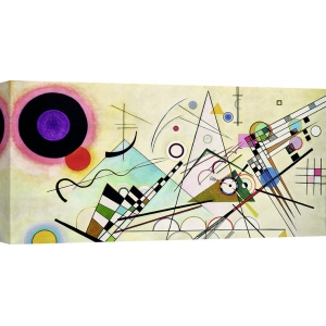 Tableau sur toile. Wassily Kandinsky, Composition VIII (détail)