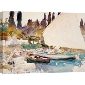Leinwandbilder. John Singer Sargent, Boats