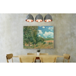 Wall art print and canvas. Alfred Sisley, The Road from Versailles to Saint-Germain