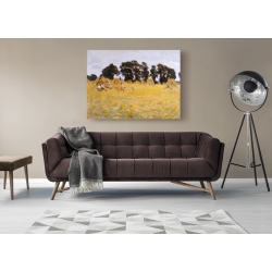 Wall art print and canvas. John Singer Sargent, Reapers resting in a Wheat Field