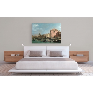 Tableau sur toile. Follower of Canaletto, Le Grand Canal