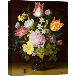 Tableau sur toile. Ambrosius Bosschaert the Elder, Fleurs