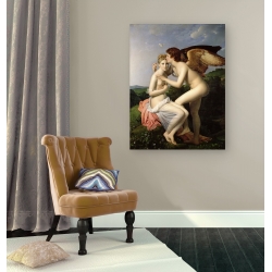 Wall art print and canvas. Gerard Francois Pascal Simon, Cupid and Psyche