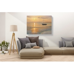 Wall art print and canvas. Adriano Galasso, Morning on the sea