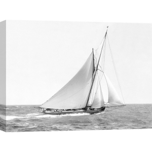 Cuadro en canvas, fotos de barcos. Cutter sailing on the ocean, 1910