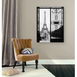 Cuadro en canvas, poster Paris. Anónimo, La Torre Eiffel
