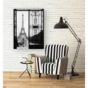 Wall art print and canvas. Eiffel Tower from the Trocadero Palace, Paris