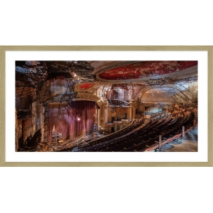 Leinwandbilder. Berenholtz, Abandoned Theatre, New Jersey (detail II)