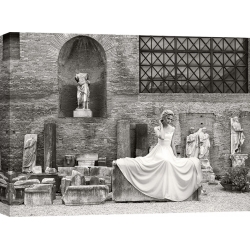Wall art print and canvas. Haute Photo Collection, Thermae Diocletiani, Rome