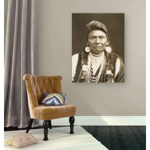 Quadro, stampa su tela. Indiani d'America - Chief Joseph, Nez Perce, 1900