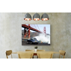 Wall art print and canvas. Gasoline Images, Under the Golden Gate Bridge, San Francisco