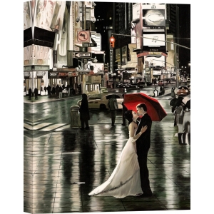 Leinwandbilder. Pierre Benson, Liebe in New York (detail)
