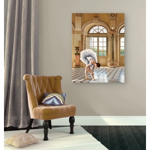 Wall art print and canvas. Pierre Benson, In the Grand Palace I
