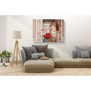 Wall art print and canvas. Pierre Benson, The room
