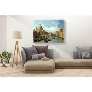 Wall art print and canvas. Canaletto, The Entrance to the Grand Canal, Venice