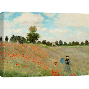 Quadro, stampa su tela. Claude Monet, Papaveri