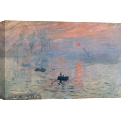 Cuadro en canvas. Claude Monet, Impresión, sol naciente