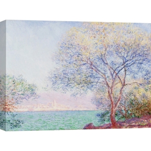 Quadro, stampa su tela. Claude Monet, Mattina, Antibes
