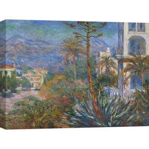 Quadro, stampa su tela. Claude Monet, Le ville a Bordighera