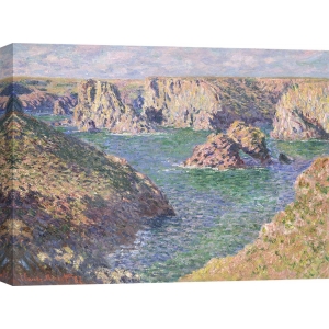 Wall art print and canvas. Claude Monet, Port Domois, Belle Isle