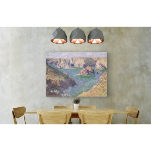 Wall art print and canvas. Claude Monet, Port Domois, Belle Isle