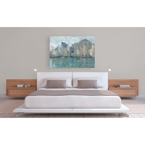 Wall art print and canvas. Claude Monet, The Museum at Le Havre