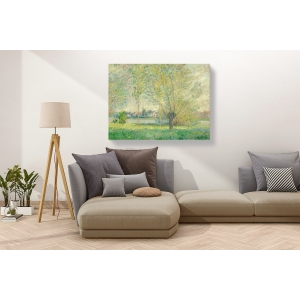 Wall art print and canvas. Claude Monet, The Willows