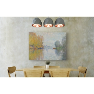 Tableau sur toile. Claude Monet, L'automne sur la Seine, Argenteuil