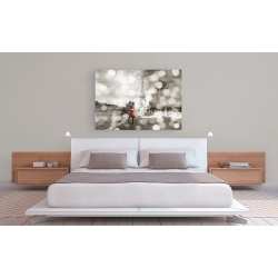 Wall art print and canvas. Dianne Loumer, Boulevard of Trees (BW)