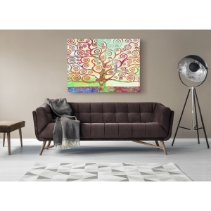 Wall art print and canvas. Eric Chestier, Klimt's Tree 2.0