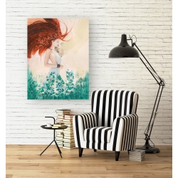 Wall art print and canvas. Erica Pagnoni, Fairy of Spring