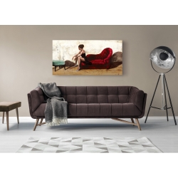 Wall art print and canvas. Andrea Antinori, The Red Sofa