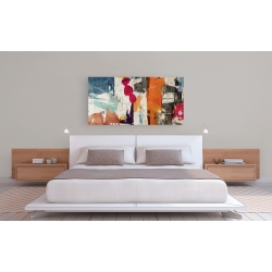 Wall art print and canvas. Anne Munson, Colors Royale